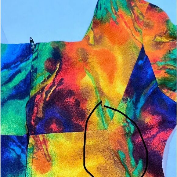 Vintage U-i Maikai Hawaiian cotton dress. No size tag. - Picture 11 of 12